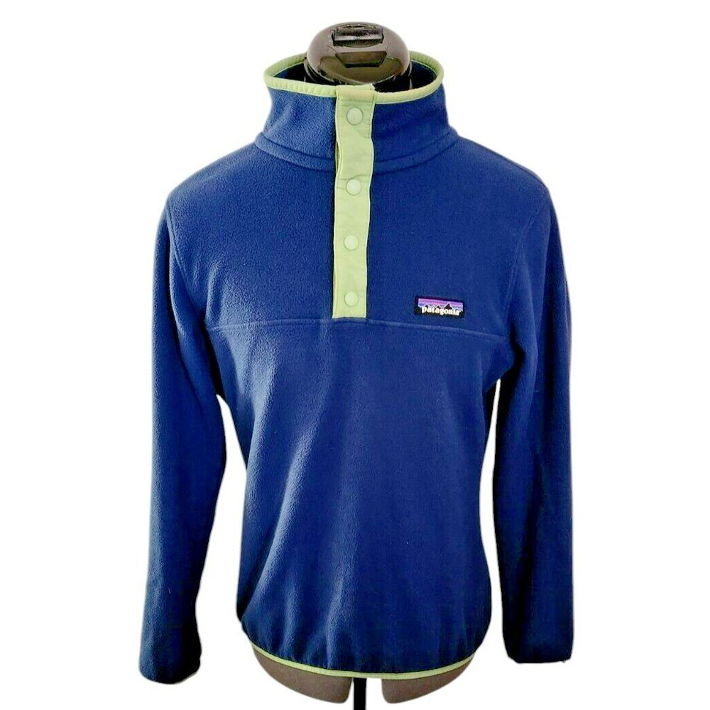 Patagonia Micro D Super Lightweight Snap T Pull Over Sweater Size S
